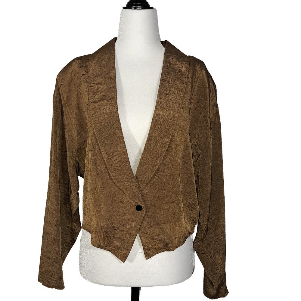 Vintage 80s Short Dress Blazer Jacket